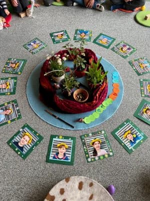 Urkräuter entdecken mit den Kindern des Kindergartens Moderach Galeriebild 14