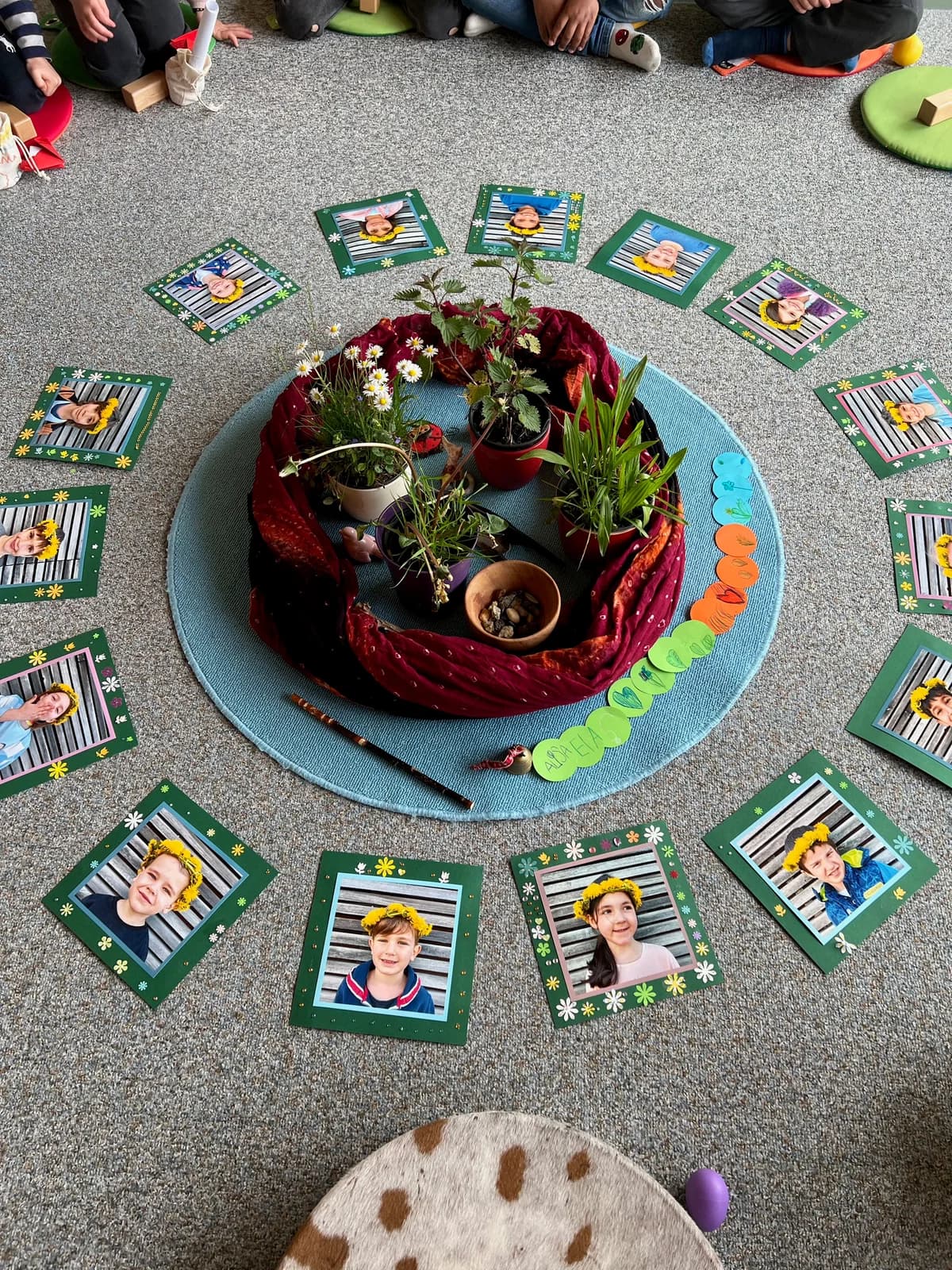 Urkräuter entdecken mit den Kindern des Kindergartens Moderach Galeriebild 4