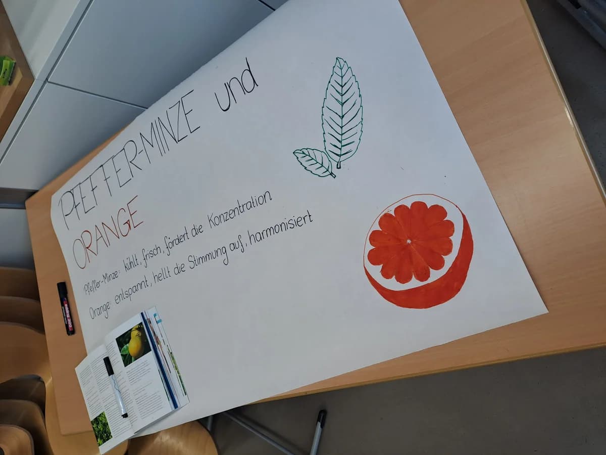 Workshop in der HLW Marienberg: Heilpflanzen - ihr Wesen, ihre Wirkung, ihre Verarbeitung ... Galeriebild 10