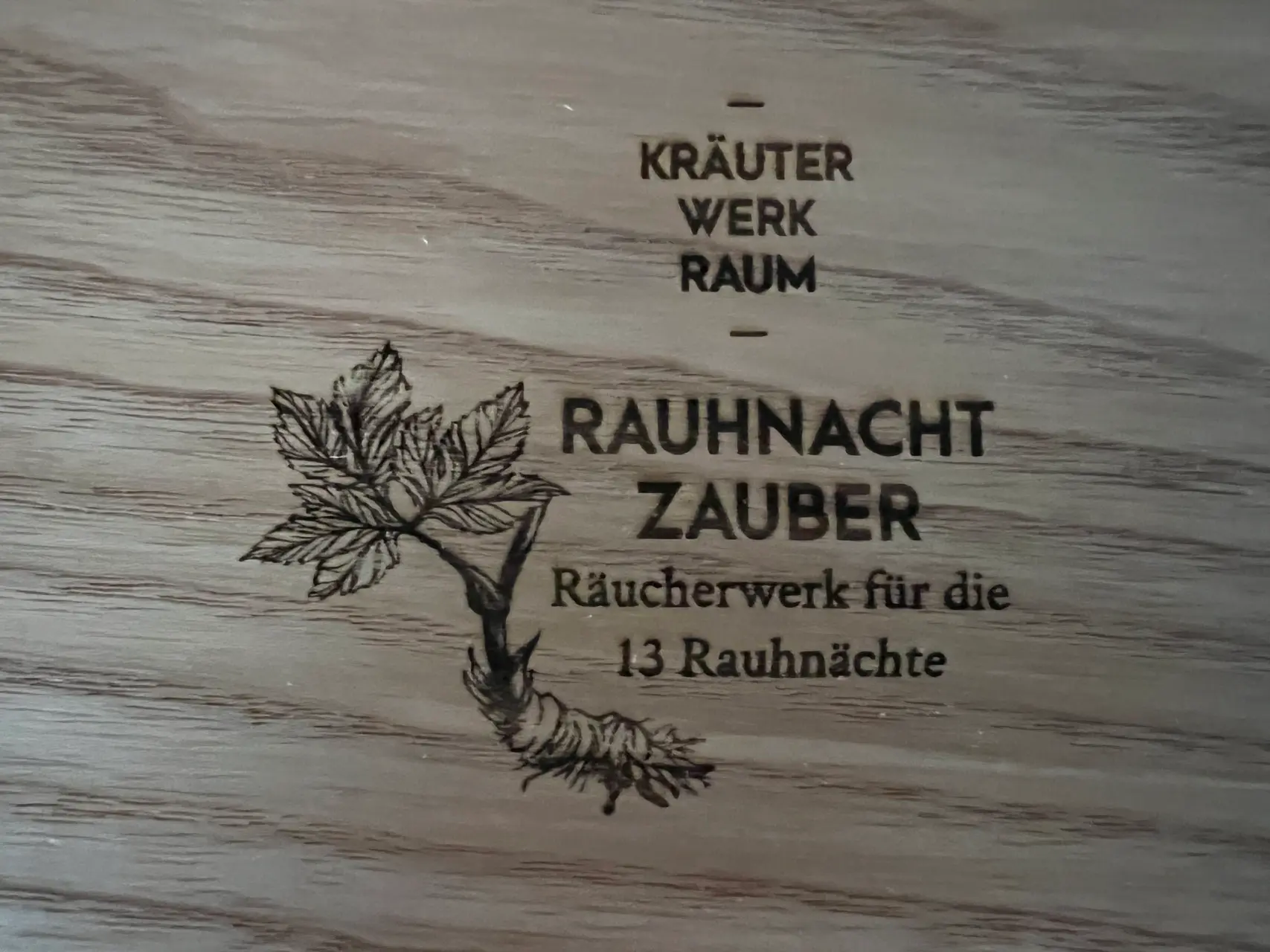 RÄUCHERWERK "RAUHNACHTZAUBER" Ansicht 5